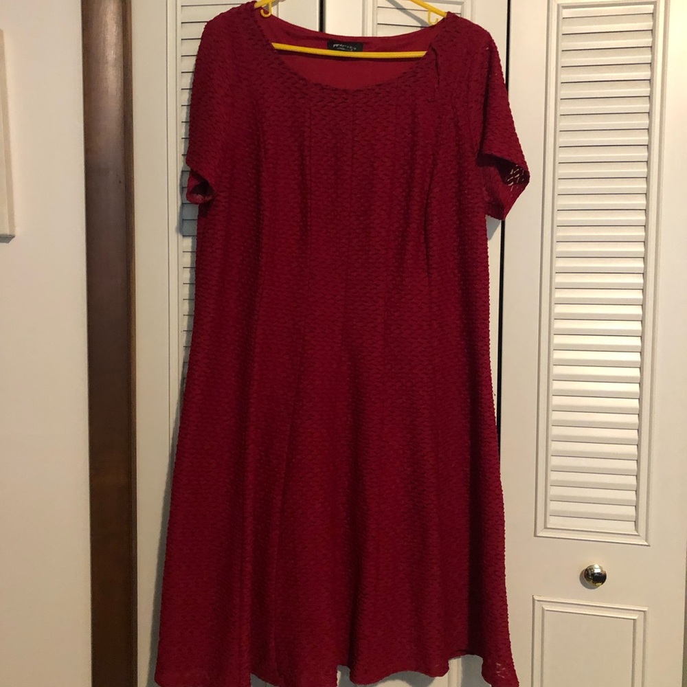 Red dress